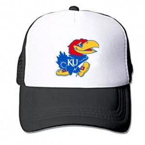 Kansas Jayhawks NCAA Snapback Adjustable Hat - Black