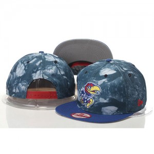 NCAA Kansas Jayhawks Gray Top Of The World True Snapback Adjustable Hat
