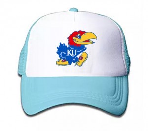 Light Blue NCAA Kansas Jayhawks Snapback Adjustable Hat