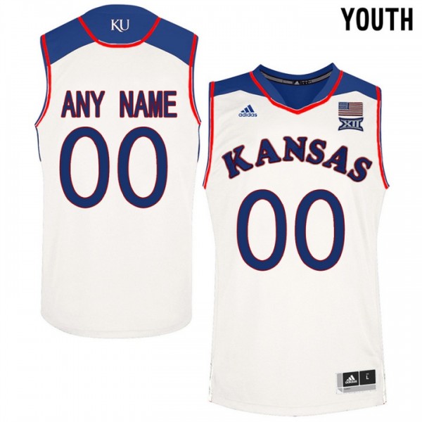 Custom kansas jayhawks football jersey sales